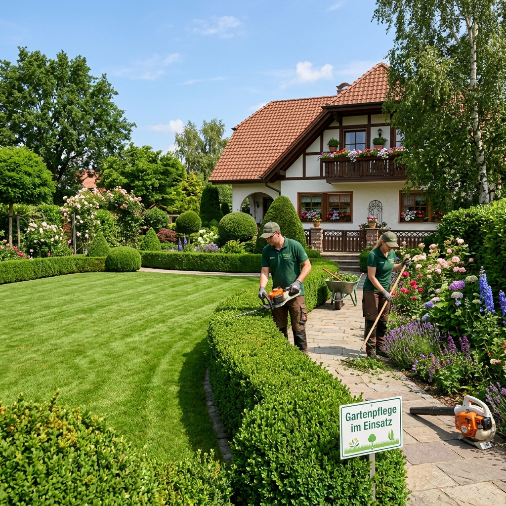 Gartenpflege und Außenanlagen in Velten und Umgebung